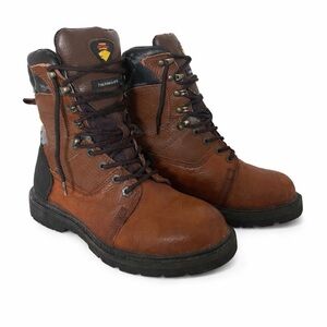 Herman survivors Thermolite Brown Leather Boots for Men 7.5 waterproof